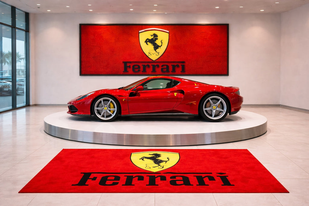 Ferrari Luxury Garage & Home Display Carpet - 60x87 INCH