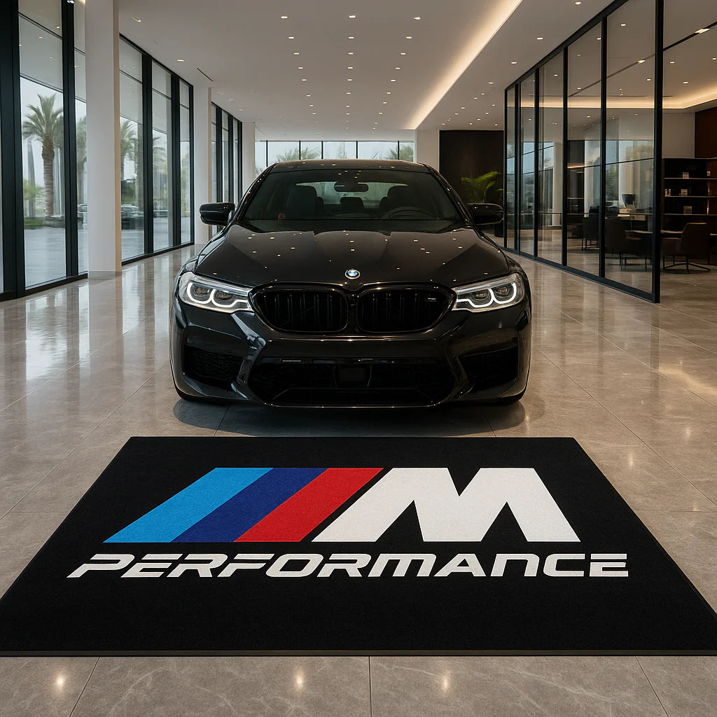 BMW M Performance Luxury Garage & Home Display Carpet - 60x87 INCH