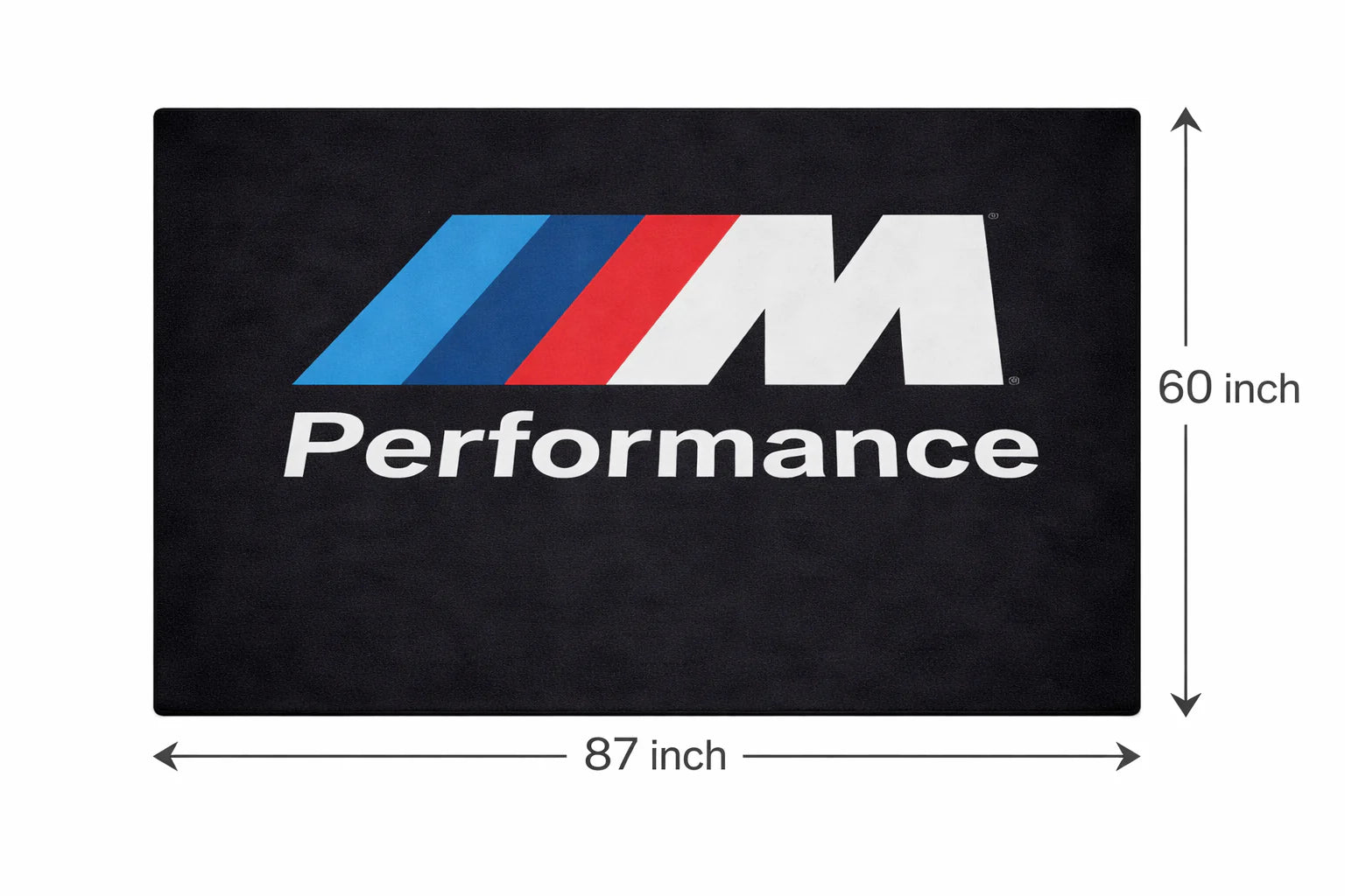 BMW M Performance Luxury Garage & Home Display Carpet - 60x87 INCH