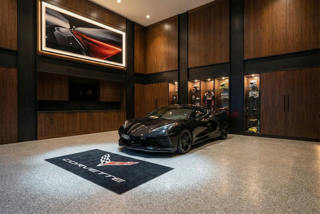 Corvette Luxury Garage & Home Display Carpet - 60x87 INCH
