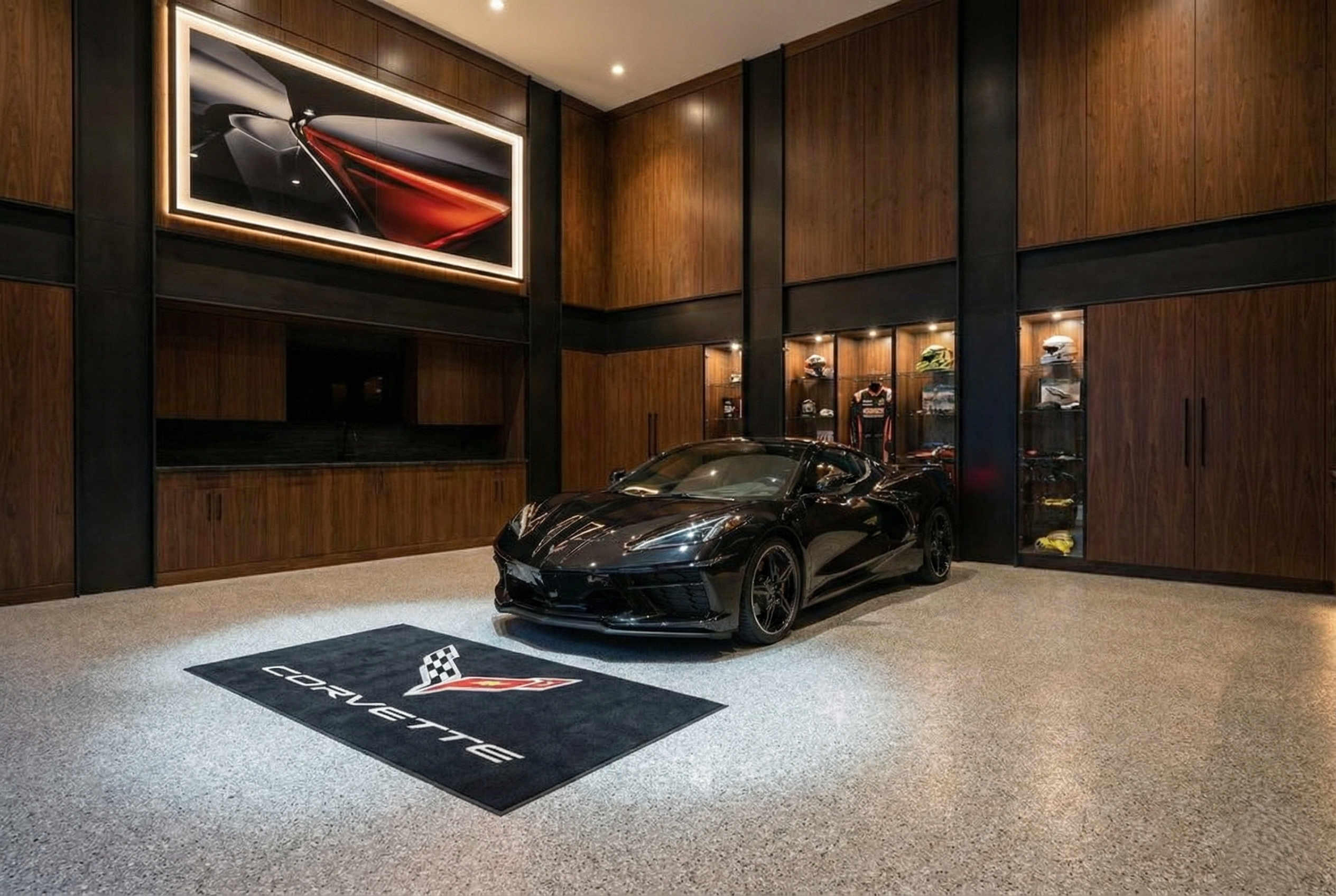 Corvette Luxury Garage & Home Display Carpet - 60x87 INCH