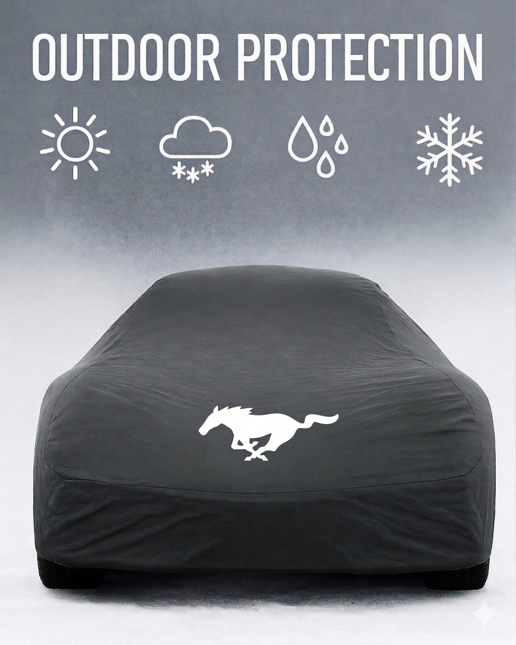 Mustang Outdoor Car Cover For All Model