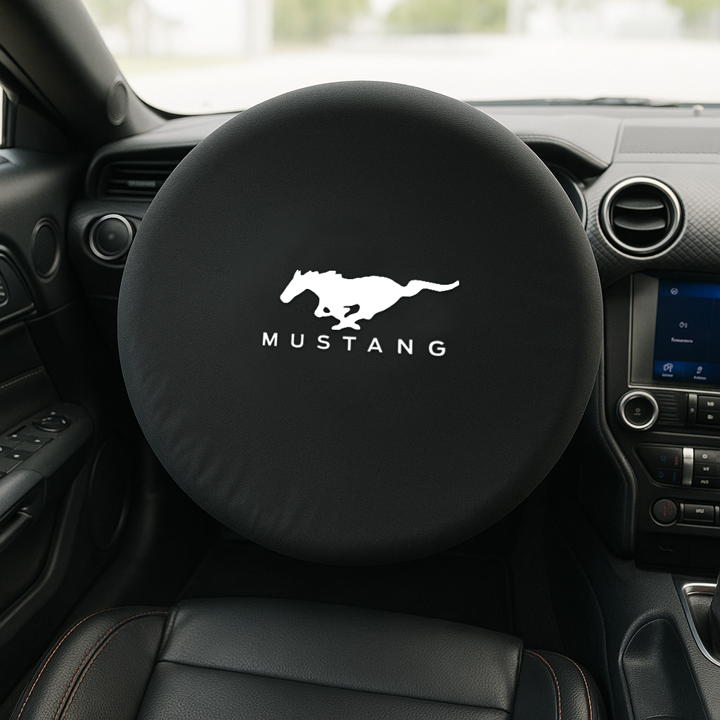Mustang Custom Fit Premium Steering Wheel Cover