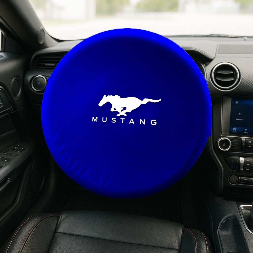 Mustang Custom Fit Premium Steering Wheel Cover