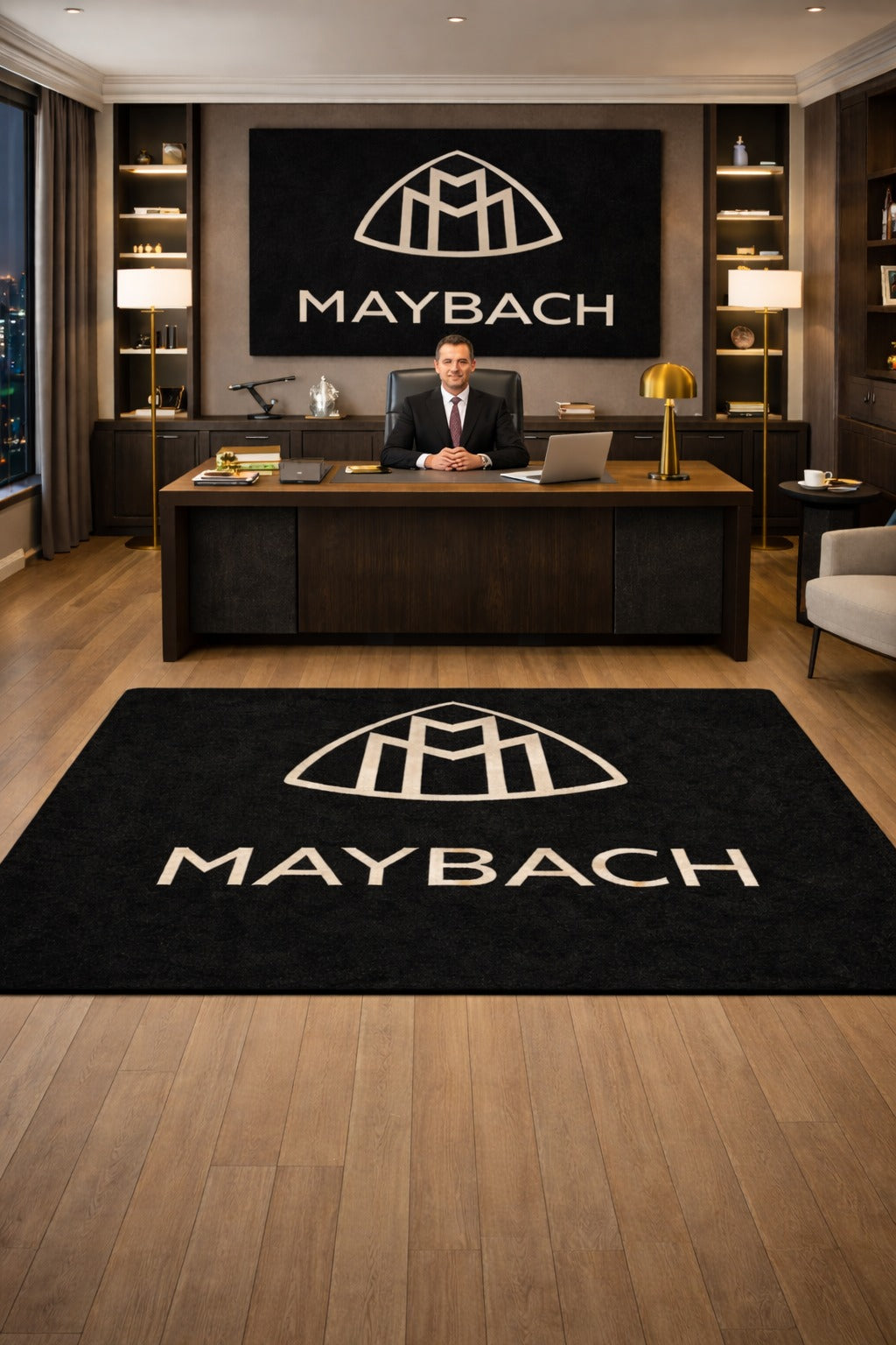 Maybach Luxury Garage & Home Display Carpet - 60x87 INCH