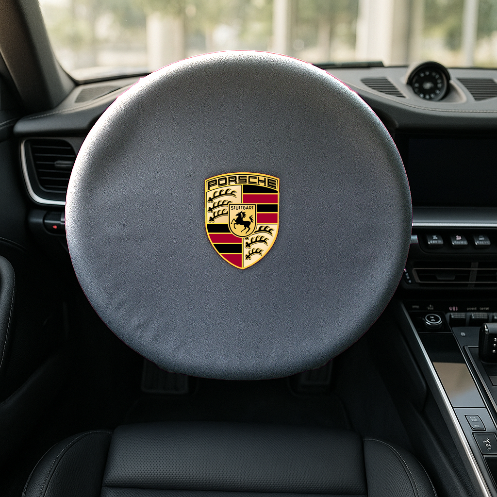 Porsche Custom Fit Premium Steering Wheel Cover