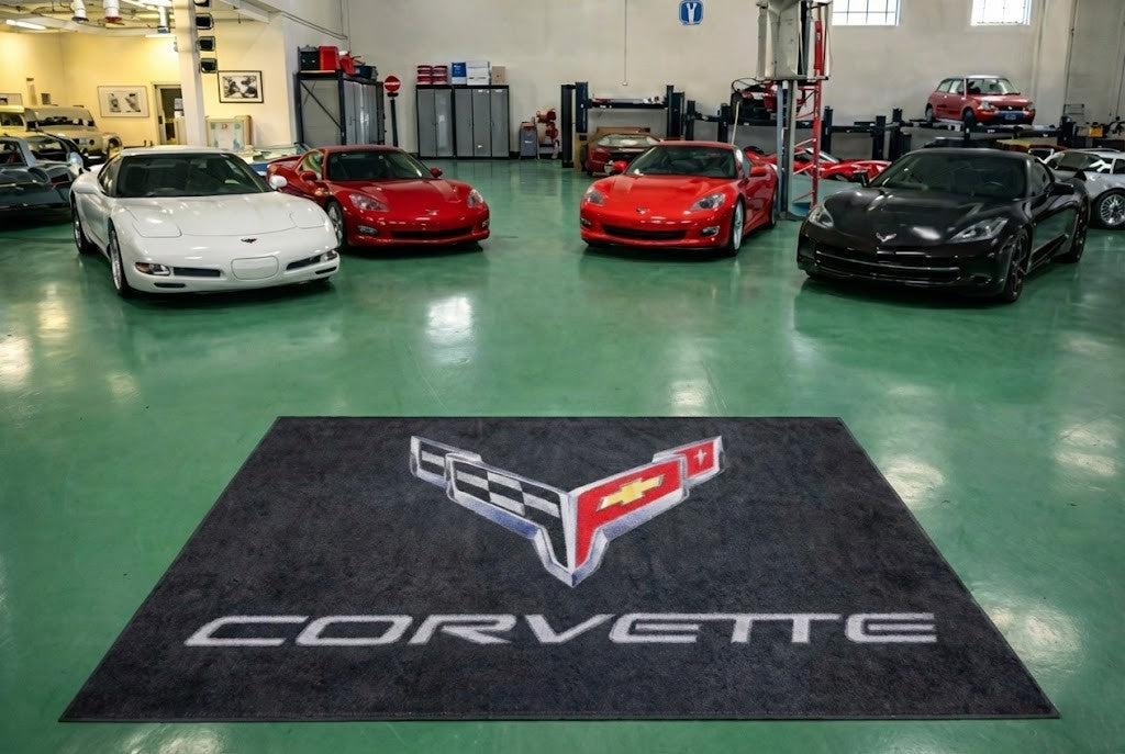 Corvette Luxury Garage & Home Display Carpet - 60x87 INCH