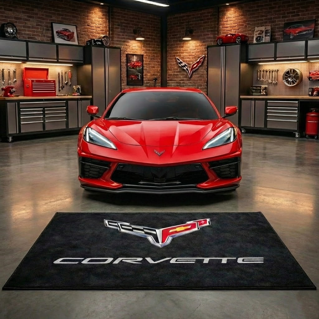 Corvette Luxury Garage & Home Display Carpet - 60x87 INCH