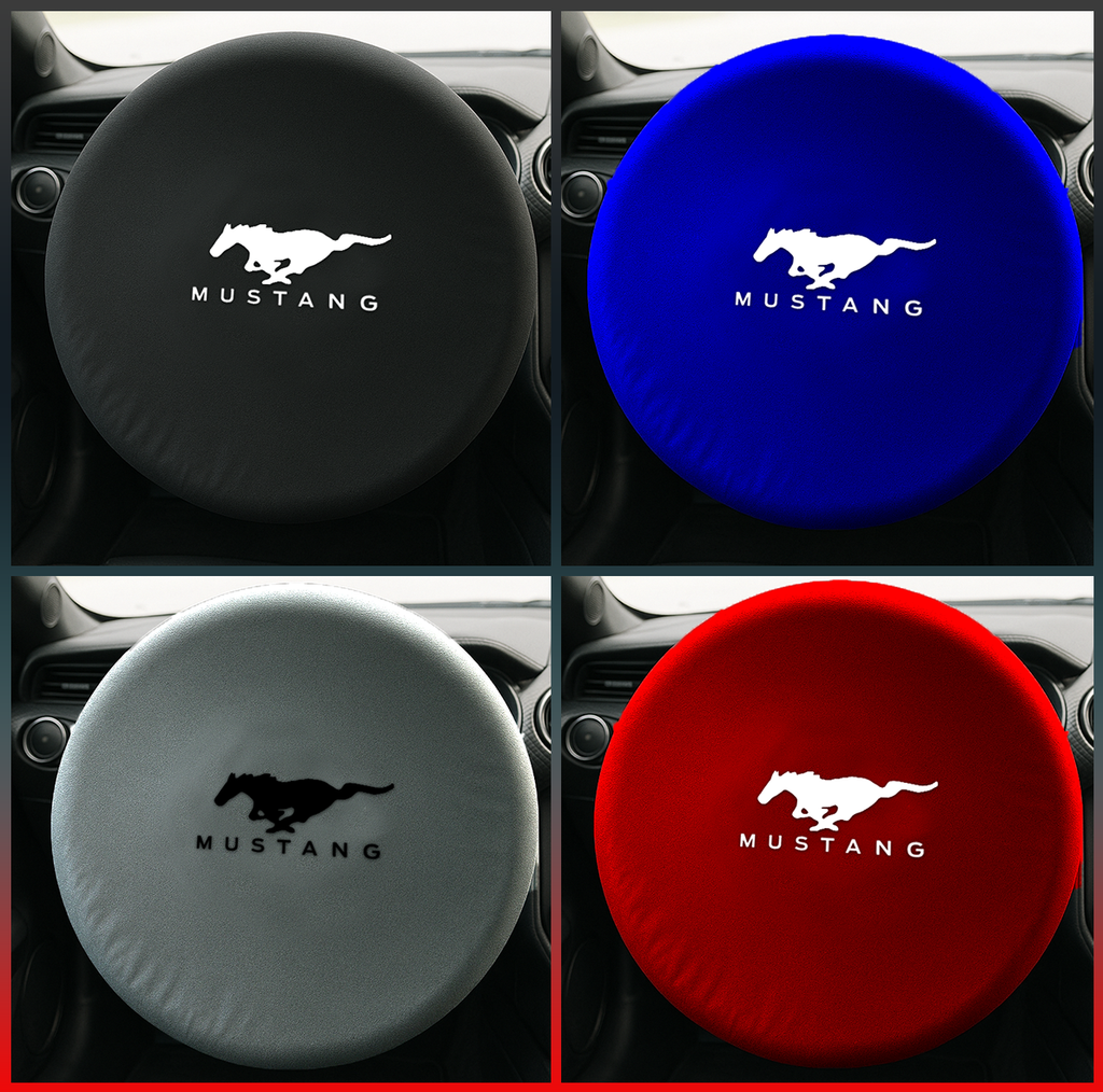 Mustang Custom Fit Premium Steering Wheel Cover